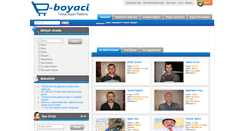 Desktop Screenshot of e-boyaci.com